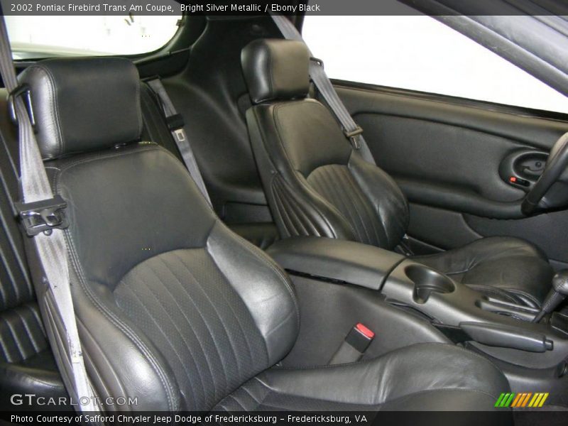 Bright Silver Metallic / Ebony Black 2002 Pontiac Firebird Trans Am Coupe