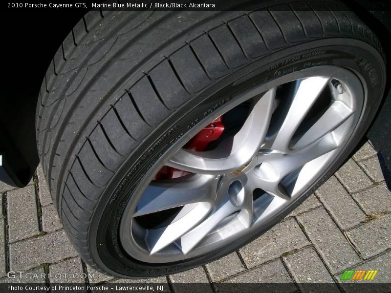 Marine Blue Metallic / Black/Black Alcantara 2010 Porsche Cayenne GTS