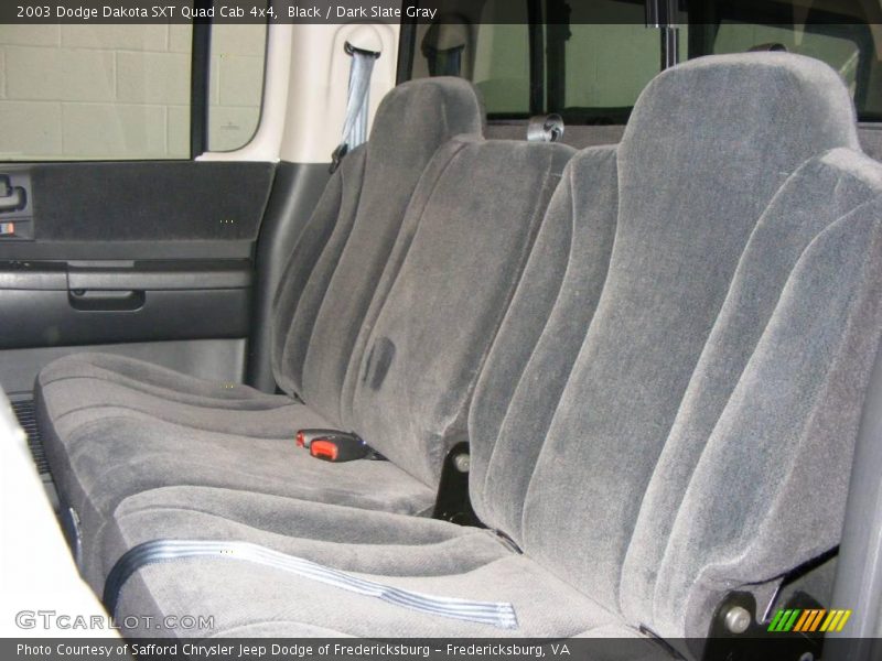 Black / Dark Slate Gray 2003 Dodge Dakota SXT Quad Cab 4x4