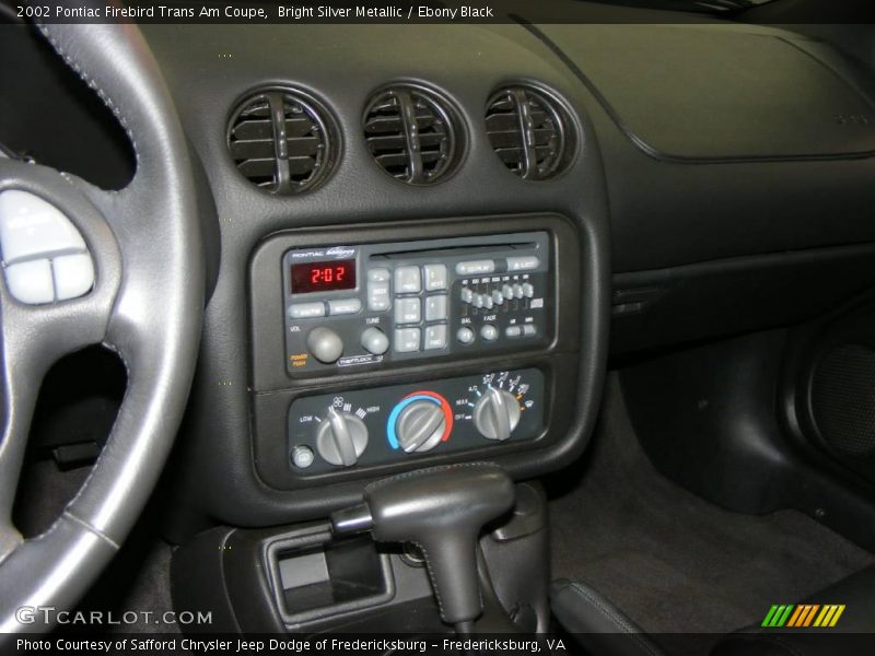 Bright Silver Metallic / Ebony Black 2002 Pontiac Firebird Trans Am Coupe