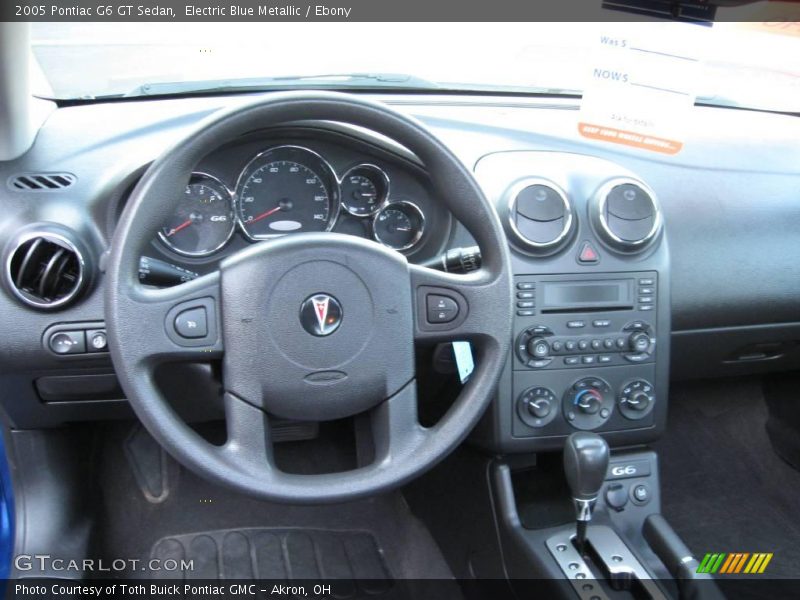 Electric Blue Metallic / Ebony 2005 Pontiac G6 GT Sedan