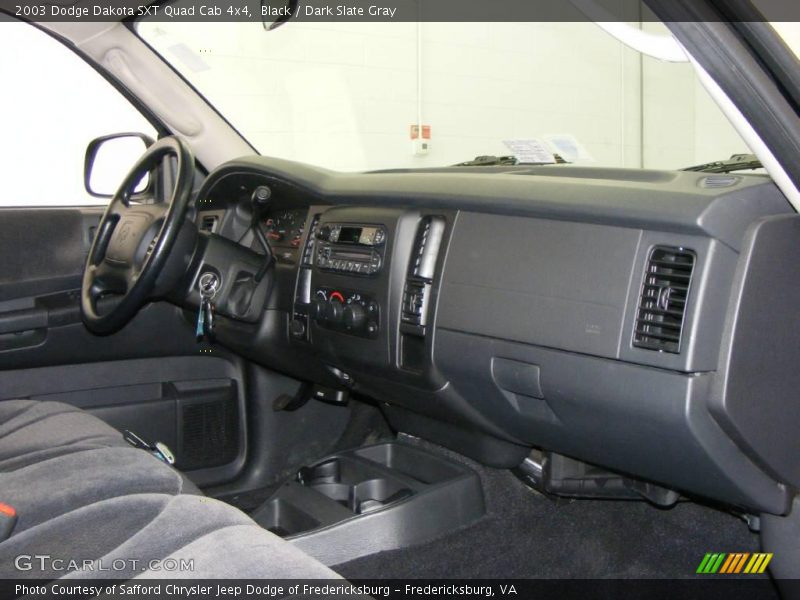 Black / Dark Slate Gray 2003 Dodge Dakota SXT Quad Cab 4x4