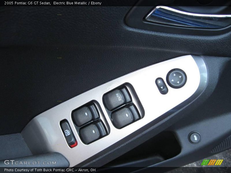 Electric Blue Metallic / Ebony 2005 Pontiac G6 GT Sedan