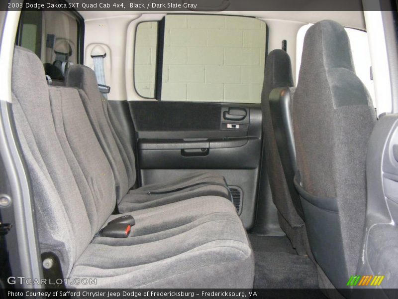 Black / Dark Slate Gray 2003 Dodge Dakota SXT Quad Cab 4x4