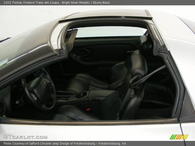 Bright Silver Metallic / Ebony Black 2002 Pontiac Firebird Trans Am Coupe