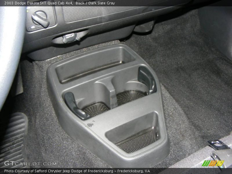 Black / Dark Slate Gray 2003 Dodge Dakota SXT Quad Cab 4x4