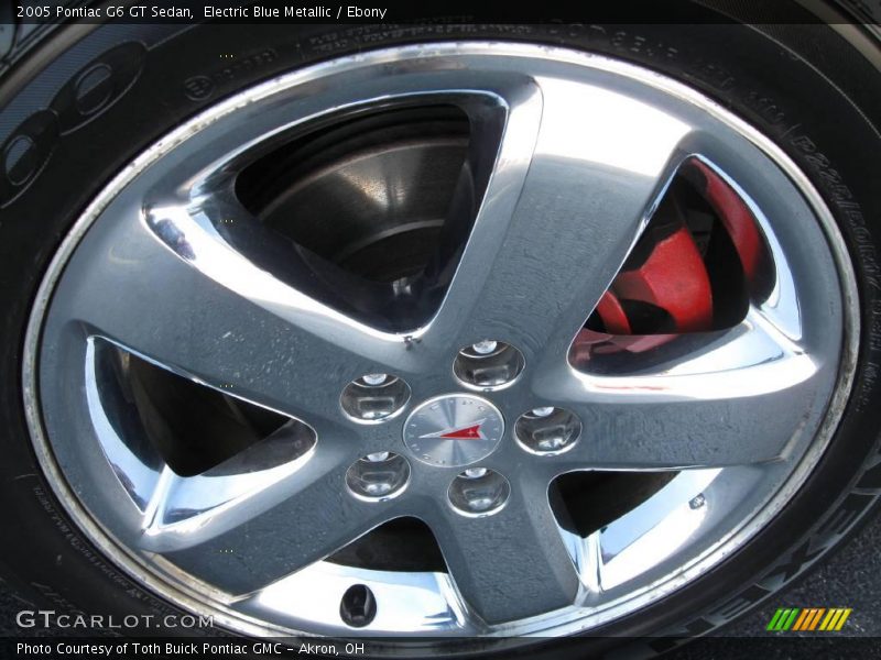 Electric Blue Metallic / Ebony 2005 Pontiac G6 GT Sedan