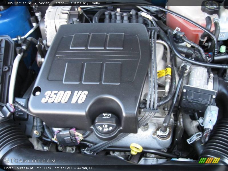 Electric Blue Metallic / Ebony 2005 Pontiac G6 GT Sedan