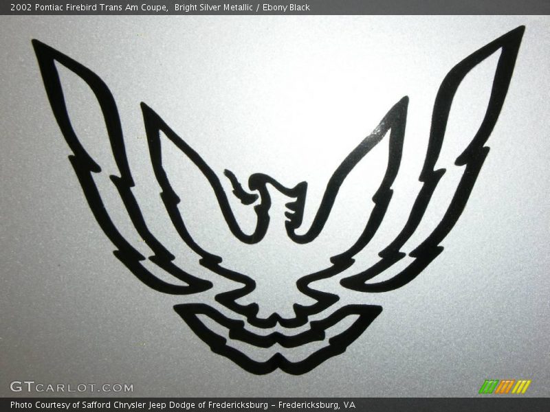 Bright Silver Metallic / Ebony Black 2002 Pontiac Firebird Trans Am Coupe