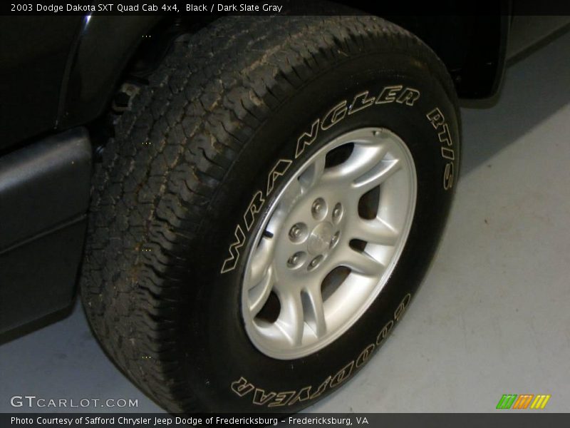 Black / Dark Slate Gray 2003 Dodge Dakota SXT Quad Cab 4x4