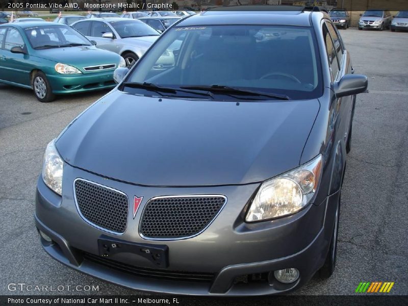 Moonstone Metallic / Graphite 2005 Pontiac Vibe AWD