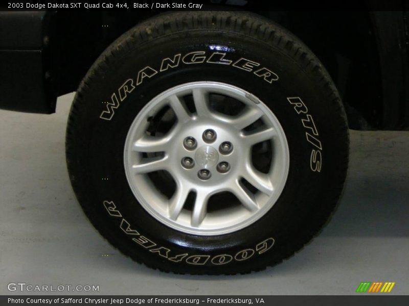 Black / Dark Slate Gray 2003 Dodge Dakota SXT Quad Cab 4x4