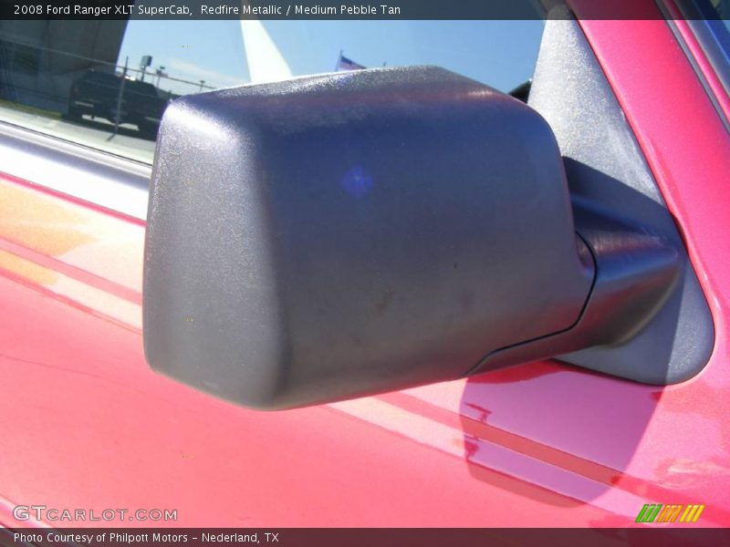 Redfire Metallic / Medium Pebble Tan 2008 Ford Ranger XLT SuperCab