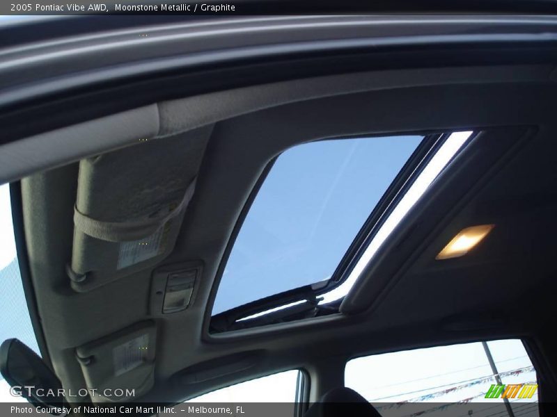 Moonstone Metallic / Graphite 2005 Pontiac Vibe AWD