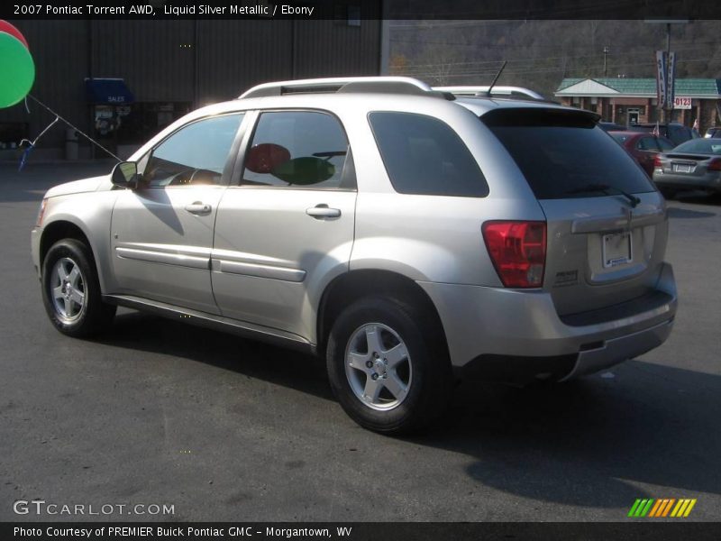 Liquid Silver Metallic / Ebony 2007 Pontiac Torrent AWD