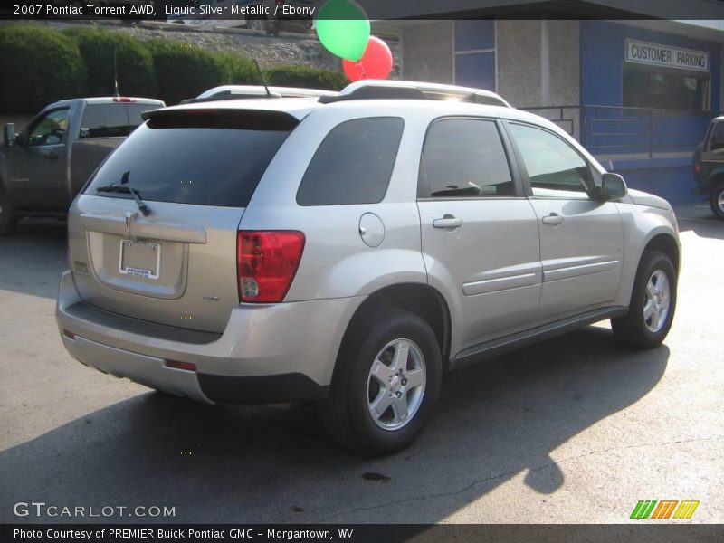 Liquid Silver Metallic / Ebony 2007 Pontiac Torrent AWD
