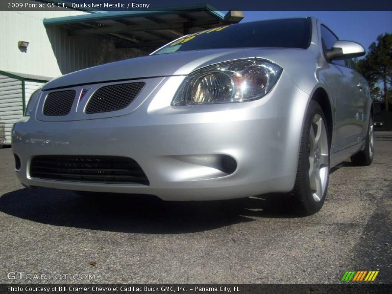 Quicksilver Metallic / Ebony 2009 Pontiac G5 GT