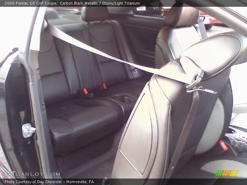 Carbon Black Metallic / Ebony/Light Titanium 2009 Pontiac G6 GXP Coupe