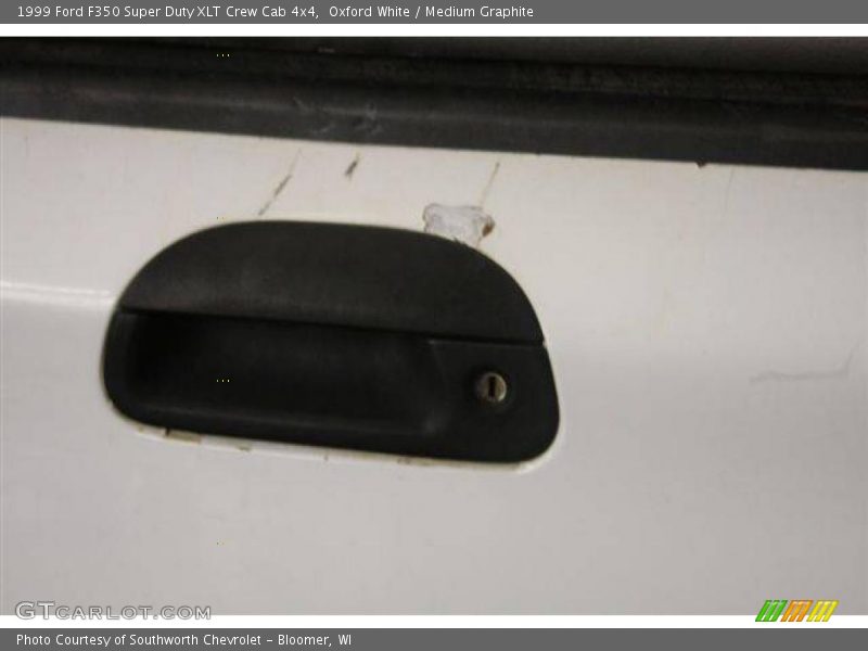 Oxford White / Medium Graphite 1999 Ford F350 Super Duty XLT Crew Cab 4x4