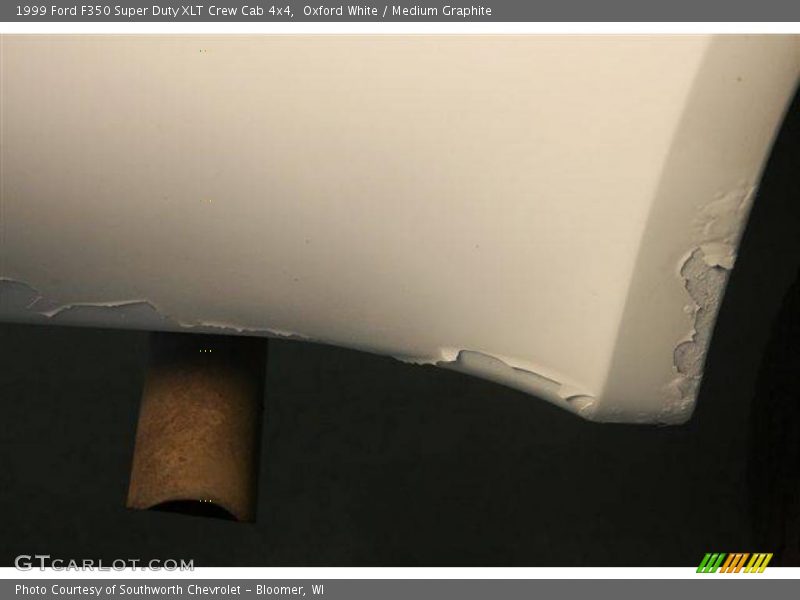 Oxford White / Medium Graphite 1999 Ford F350 Super Duty XLT Crew Cab 4x4