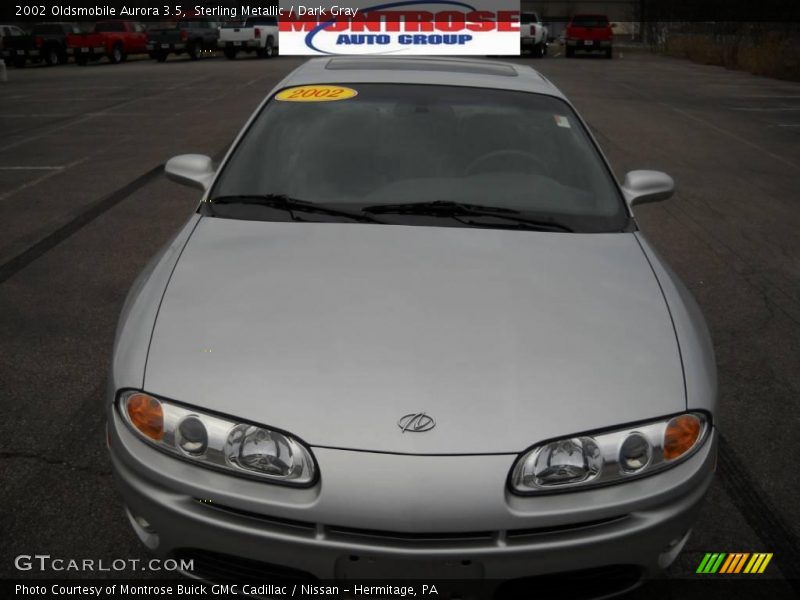 Sterling Metallic / Dark Gray 2002 Oldsmobile Aurora 3.5