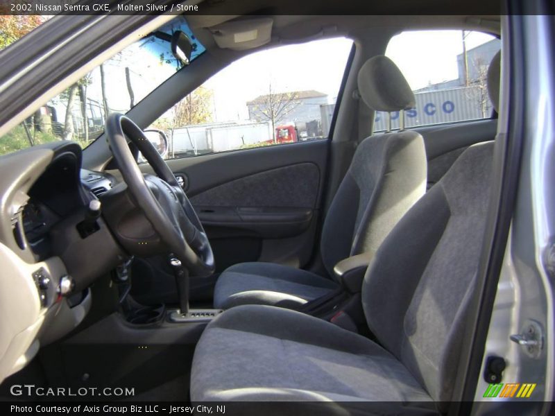 Molten Silver / Stone 2002 Nissan Sentra GXE
