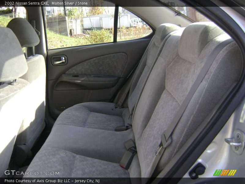 Molten Silver / Stone 2002 Nissan Sentra GXE