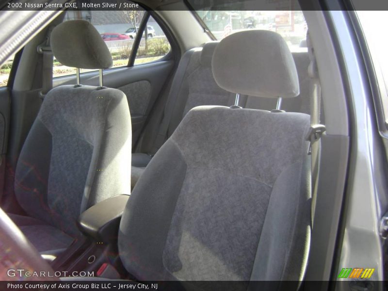 Molten Silver / Stone 2002 Nissan Sentra GXE