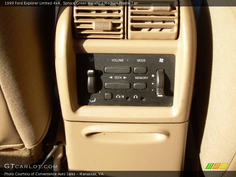 Spruce Green Metallic / Medium Prairie Tan 1999 Ford Explorer Limited 4x4