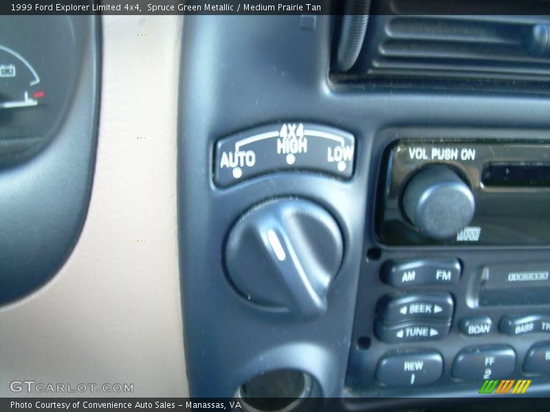 Spruce Green Metallic / Medium Prairie Tan 1999 Ford Explorer Limited 4x4