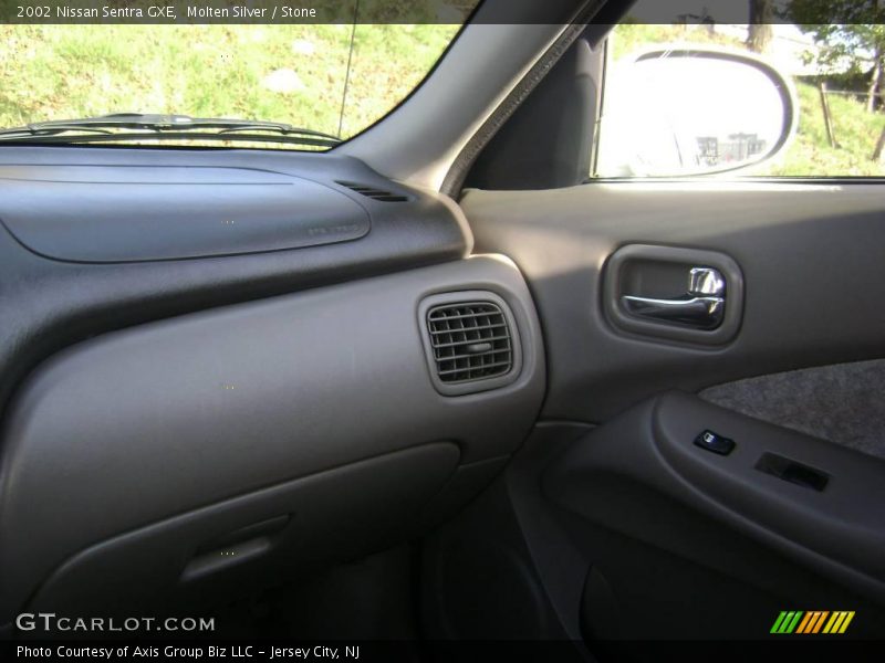 Molten Silver / Stone 2002 Nissan Sentra GXE