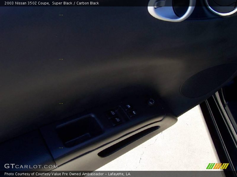 Super Black / Carbon Black 2003 Nissan 350Z Coupe