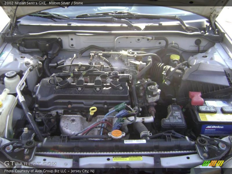 Molten Silver / Stone 2002 Nissan Sentra GXE