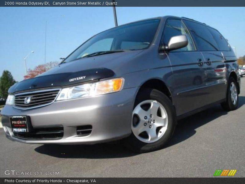 Canyon Stone Silver Metallic / Quartz 2000 Honda Odyssey EX