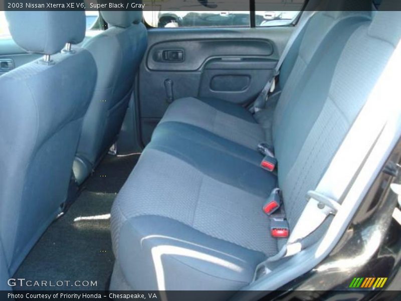 Super Black / Gray 2003 Nissan Xterra XE V6