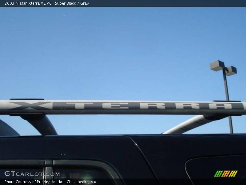 Super Black / Gray 2003 Nissan Xterra XE V6