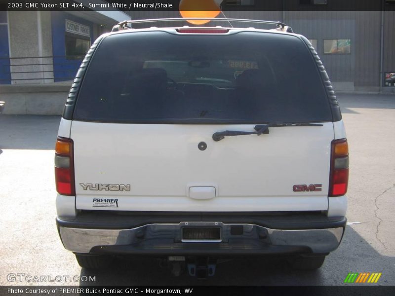 Summit White / Neutral/Shale 2003 GMC Yukon SLT 4x4
