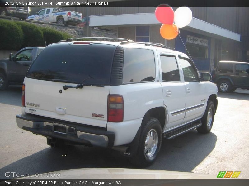 Summit White / Neutral/Shale 2003 GMC Yukon SLT 4x4