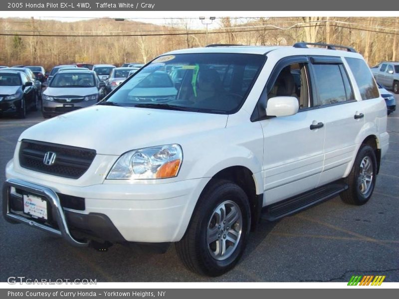 Taffeta White / Gray 2005 Honda Pilot EX-L 4WD