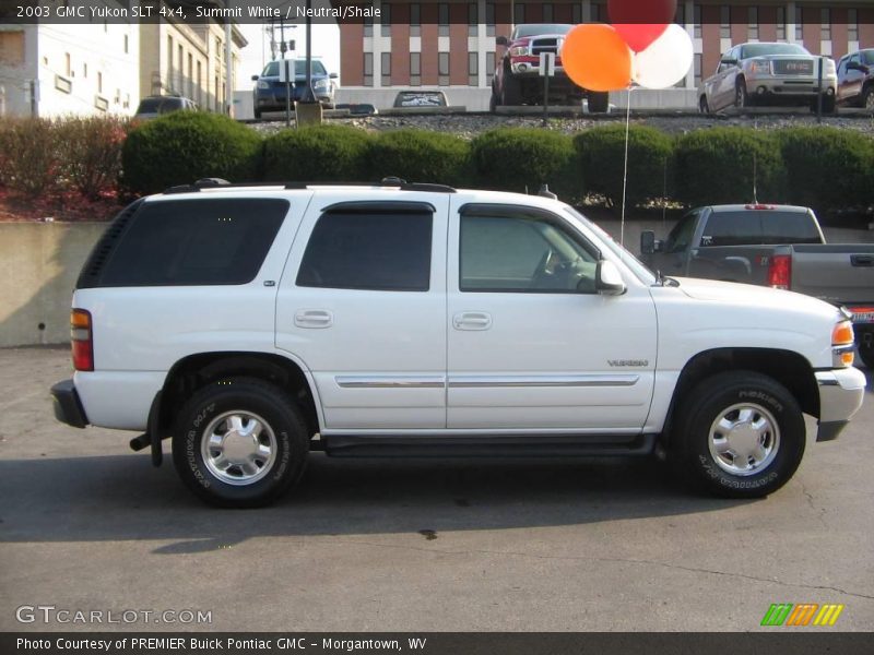 Summit White / Neutral/Shale 2003 GMC Yukon SLT 4x4