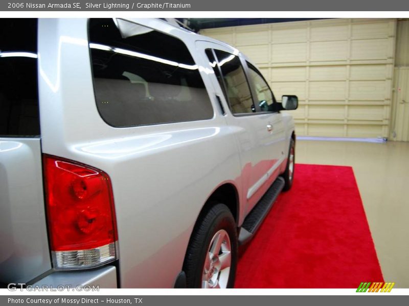 Silver Lightning / Graphite/Titanium 2006 Nissan Armada SE