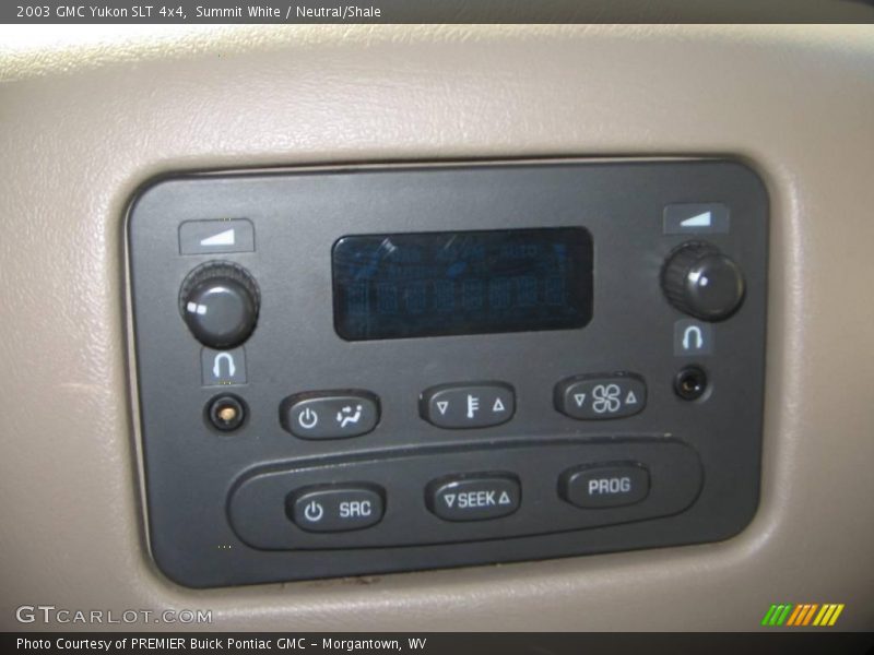 Summit White / Neutral/Shale 2003 GMC Yukon SLT 4x4