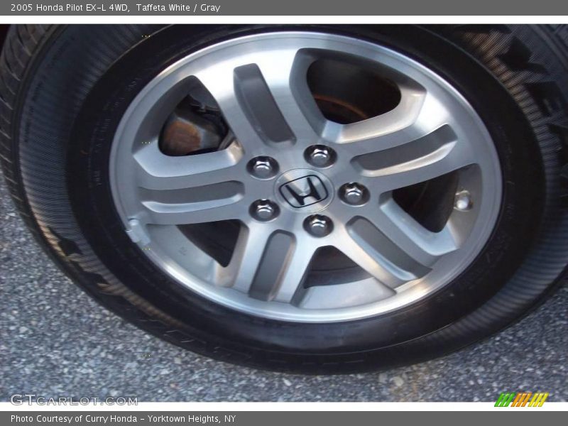 Taffeta White / Gray 2005 Honda Pilot EX-L 4WD