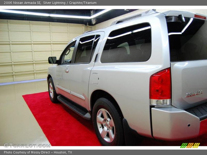 Silver Lightning / Graphite/Titanium 2006 Nissan Armada SE