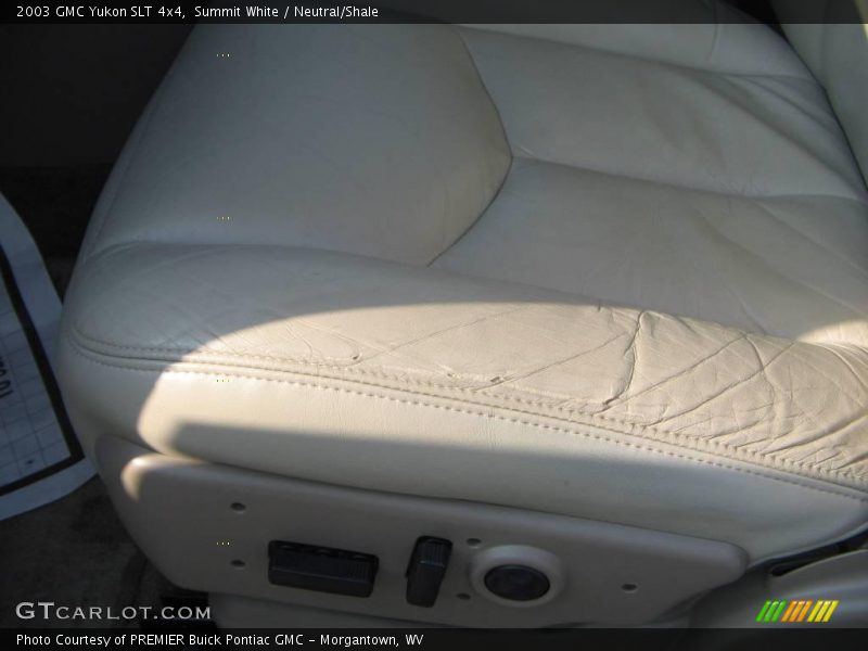 Summit White / Neutral/Shale 2003 GMC Yukon SLT 4x4