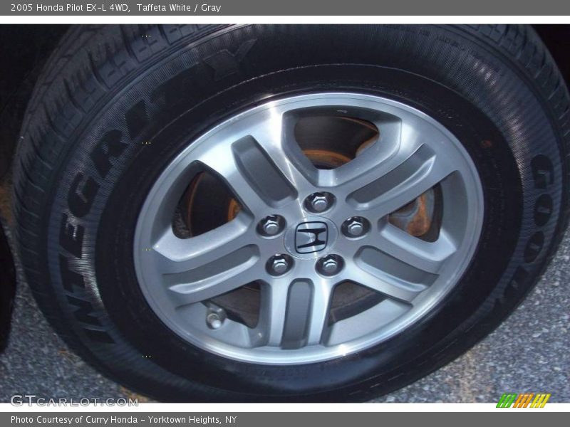 Taffeta White / Gray 2005 Honda Pilot EX-L 4WD