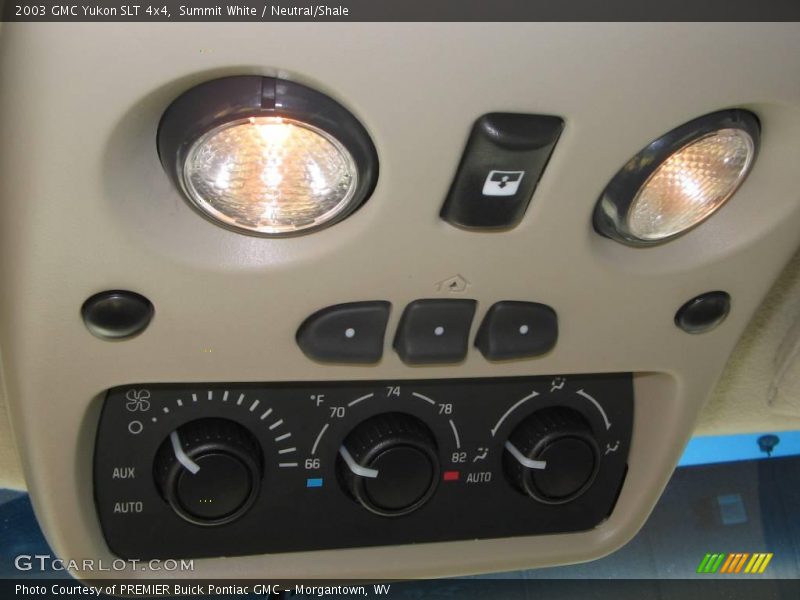 Summit White / Neutral/Shale 2003 GMC Yukon SLT 4x4