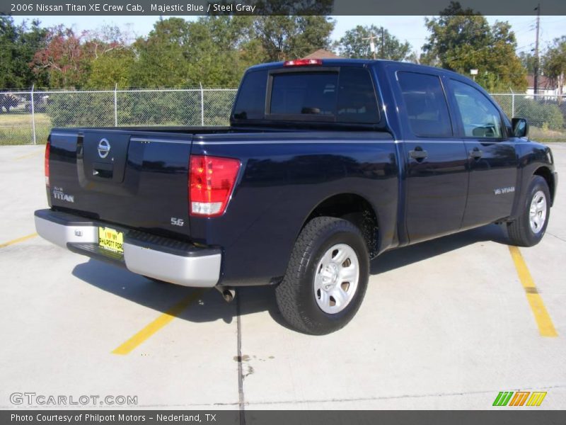 Majestic Blue / Steel Gray 2006 Nissan Titan XE Crew Cab