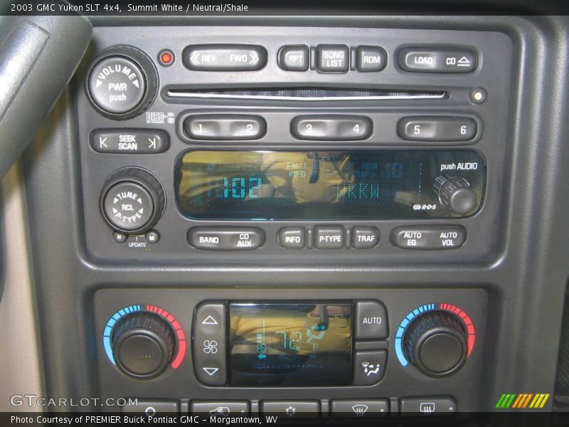 Summit White / Neutral/Shale 2003 GMC Yukon SLT 4x4