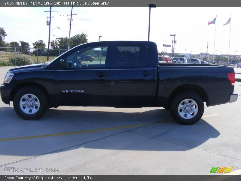 Majestic Blue / Steel Gray 2006 Nissan Titan XE Crew Cab